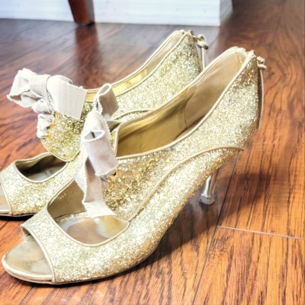 Miu Miu glitter pumps EU 39,5 US 9